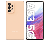 Samsung Galaxy A53 5G 6/128GB 120Hz Orange - 732563 - zdjęcie 1